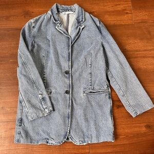 Zara Denim Blazer